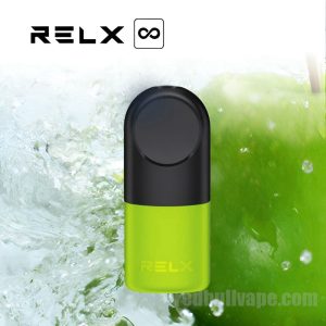 Relx Infinity Cartuchos De Cápsulas De Substituição # Crisp Green 3% 1,8 Ml