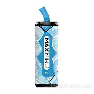 Max Miwu Coke Tin 3% Cigarros Eletrônicos Descartáveis # Neve Montanha Gelo 12ml