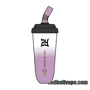Zhuiyun Mini Cup Cigarros Eletrônicos Descartáveis 3.5% # Sorvete De Taro 16ml 650 Mah