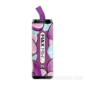 Max Miwu Coke Tin Cigarros Eletrônicos Descartáveis 3% # Taro Picolé 600mah