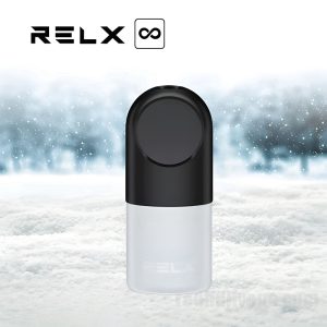 Relx Infinity # Congelar Branco Cartuchos De Cápsulas De Substituição 3% 1,8 Ml