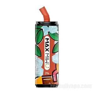 Max Miwu Coke Tin 3% #chá Preto De Limão Cigarros Eletrônicos Descartáveis 12ml 600mah