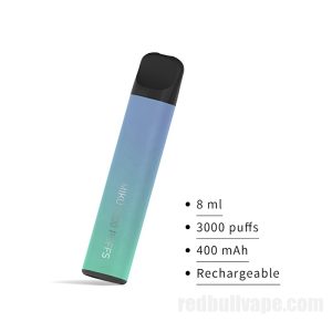 Miku Cigarros Eletrônicos Descartáveis 3% 400mah
