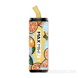 Max Miwu Coke Tin Cigarros Eletrônicos Descartáveis # Refrigerante De Laranja 3% 12ml