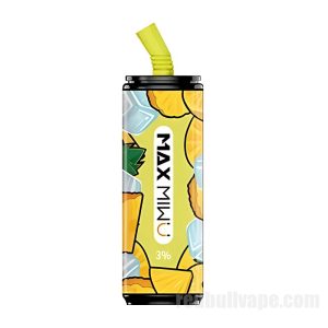 Max Miwu Coke Tin 3% # Tempestade De Abacaxi Cigarros Eletrônicos Descartáveis 600mah 12ml
