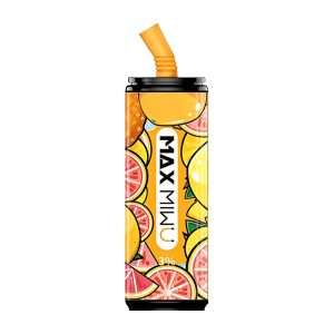 MAX MIWU lata de coque descartável Vape 3600 puffs # gelo de abacaxi de toranja