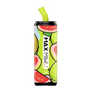 MAX MIWU lata de coque descartável Vape 3600 puffs # goiaba