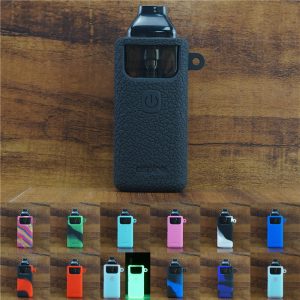 Estojo de Silicone Aspire Breeze 2 - Preto e Vermelho - redbullvape