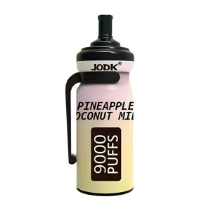 Garrafa JODK Descartável Vape 9000 Puffs # Leite de Coco com Abacaxi