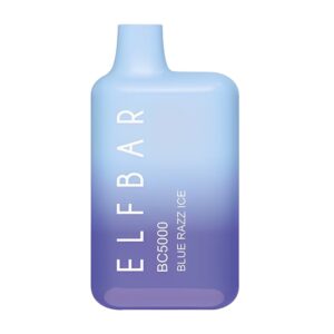 ELF BAR Descartável Vape BC 5000 Puffs # Blue Razz Ice