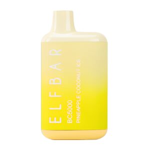 ELF BAR Descartável Vape BC 5000 Puffs # Abacaxi Cocunut Gelo