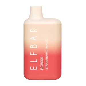 ELF BAR Descartável Vape BC 5000 Puffs # Morango Manga