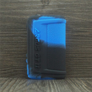 VOOPOO Tech Estojo de silicone Argus gt 2 - preto e azul - redbullvape