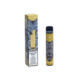ELF BAR Lux 1500 Disposable Banana Milk 1500 Sopros