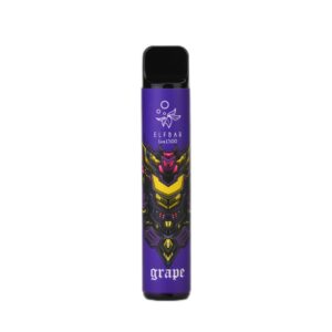 ELF BAR Lux 1500 Disposable Grape 1500 Sopros 850mAh