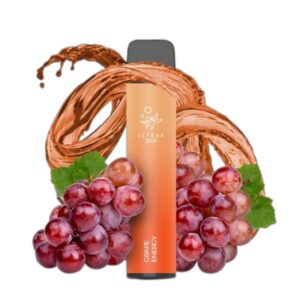 ELF BAR 3500 Disposable Grape Energy 3500 Sopros 1500mAh