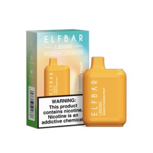 ELF BAR LB5000 Disposable 5.000 Sopros Mango Passion Fruit 14ml