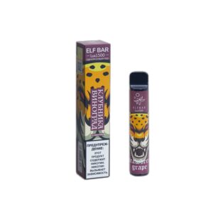 ELF BAR Lux 1500 Disposable Strawberry Grape 1500 Sopros