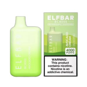 ELF BAR BC4000 Disposable 4000 Sopros Avocado Cream 11,5ml