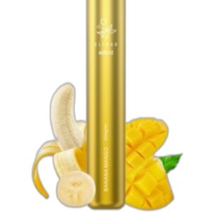 ELF BAR 600V2 Disposable Banana Mango 600 Sopros