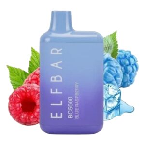 ELF BAR BC5000 Disposable 5.000 Sopros Blue Raspberry