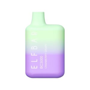 ELF BAR BC3000 Disposable Cranberry Grape 3.000 Sopros 10ml
