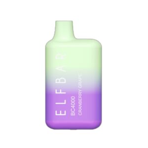 ELF BAR BC4000 Disposable 4000 Sopros Cranberry Grape 650mAh