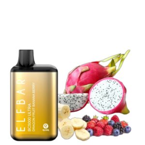 ELF BAR BC5000 Ultra Disposable Dragon Fruit Banana Berry 5.000 Sopros