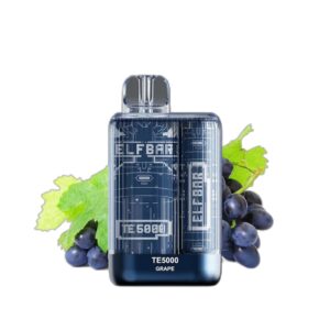 ELF BAR TE5000 Disposable Grape 5.000 Sopros