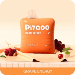 ELF BAR PI7000 Disposable 7.000 Sopros Grape Energy