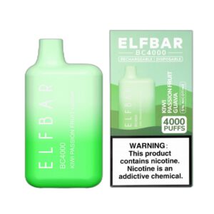 ELF BAR BC4000 Disposable Kiwi Passion Fruit Guava 4000 Sopros 11,5ml