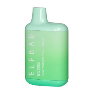 ELF BAR BC3500 Disposable Kiwi Passion Fruit Guava 3500 Sopros 10,5ml