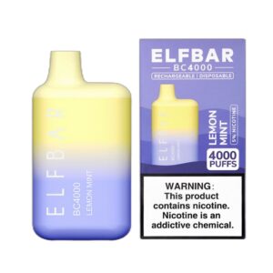 ELF BAR BC4000 Disposable Lemon Mint 4000 Sopros