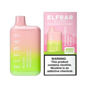 ELF BAR BC4000 Disposable 4000 Sopros Passion Fruit Orange Guava
