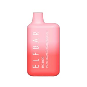 ELF BAR BC4000 Disposable 4000 Sopros Peach Mango Watermelon 11,5ml