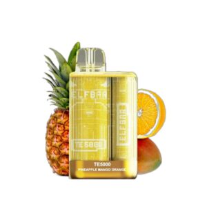 ELF BAR TE5000 Disposable Pineapple Mango Orange 5.000 Sopros 13,5ml