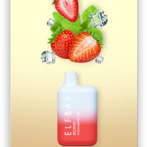 ELF BAR BC2000 Disposable 2.000 Sopros Strawberry Ice 5ml