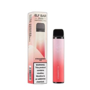 ELF BAR 3500 Disposable 3500 Sopros Strawberry Ice