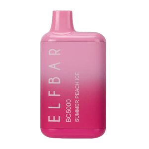 ELF BAR BC5000 Disposable Summer Peach Ice 5.000 Sopros