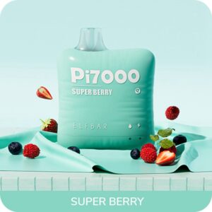 ELF BAR PI7000 Disposable 7.000 Sopros Super Berry 17ml