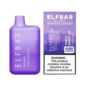 ELF BAR BC4000 Disposable Triple Berry Ice 4000 Sopros 11,5ml